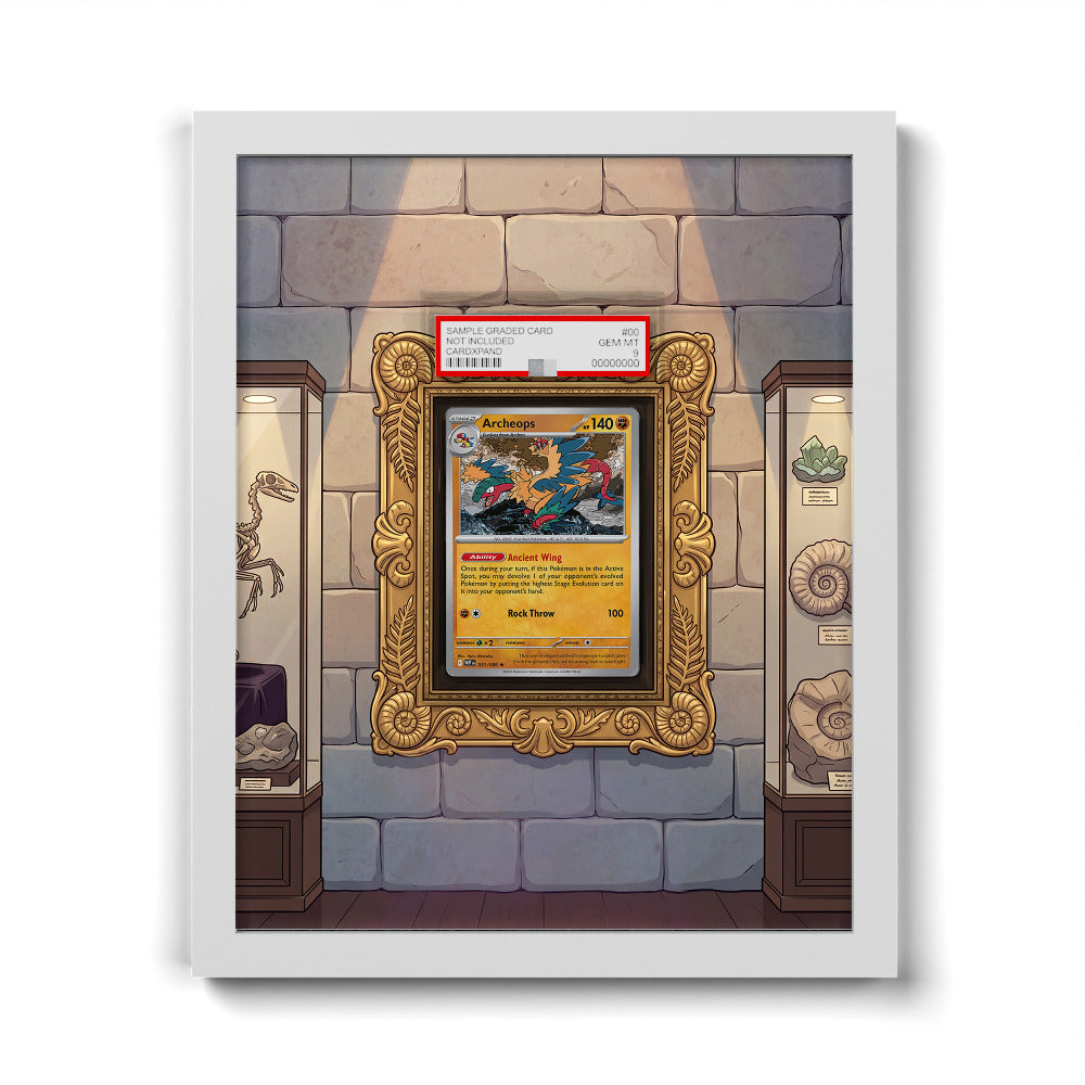 051/086 Archeops (Museum Version) - Extended Artwork Pokemon Card Frame