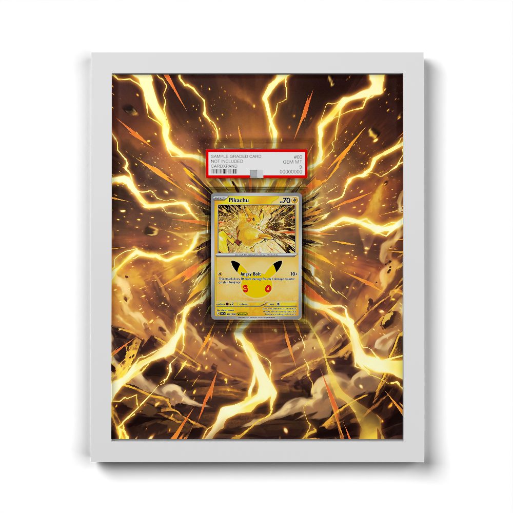 052/128 Pikachu - Extended Artwork Pokemon Card Frame