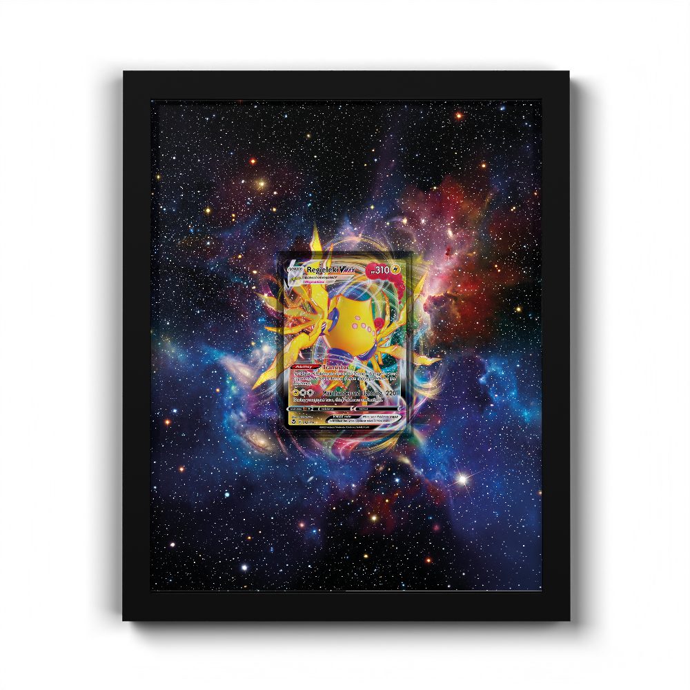 058/195 Regieleki VMAX - Extended Artwork Pokemon Card Frame