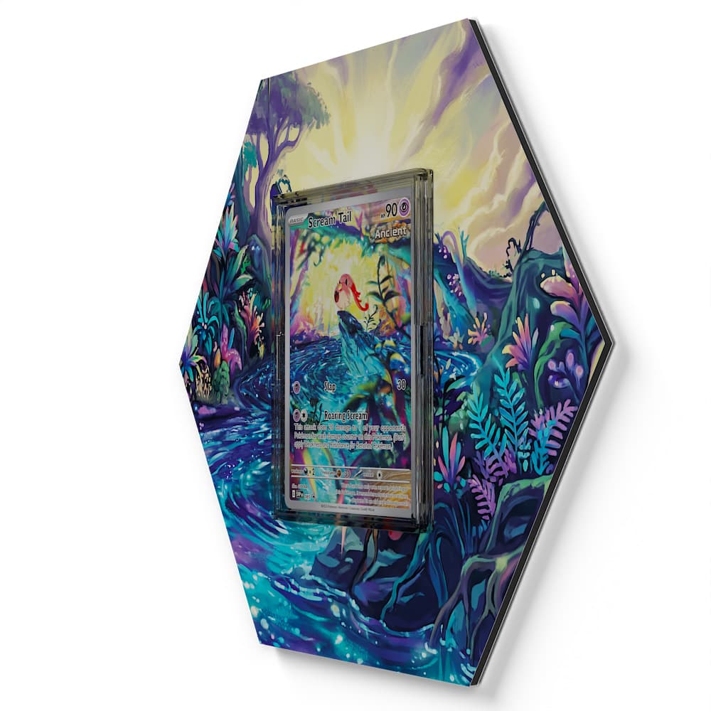 164/131 Gromago EX - Extended Artwork Pokemon Card Display