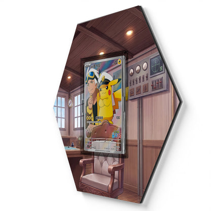0709/09 Captain Pikachu - Extended Artwork Pokemon Card Display