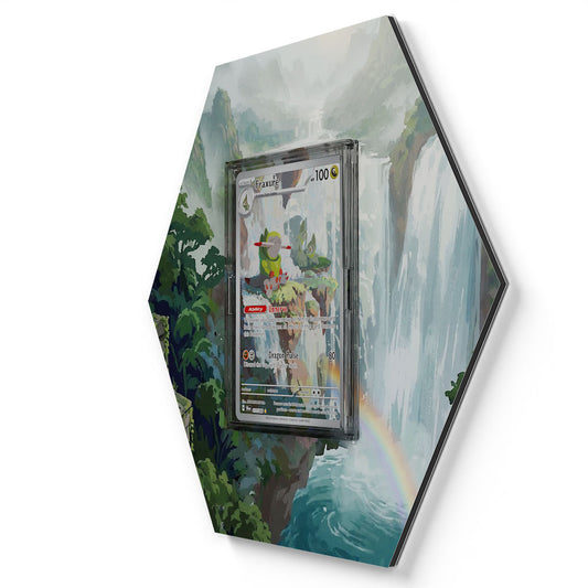 077/164 Fraxure - Extended Artwork Pokemon Card Display