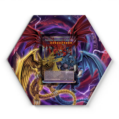 07894706 The Chaotic Phantasmal Sacred Beasts - Extended Artwork Yu-Gi-Oh Card Display