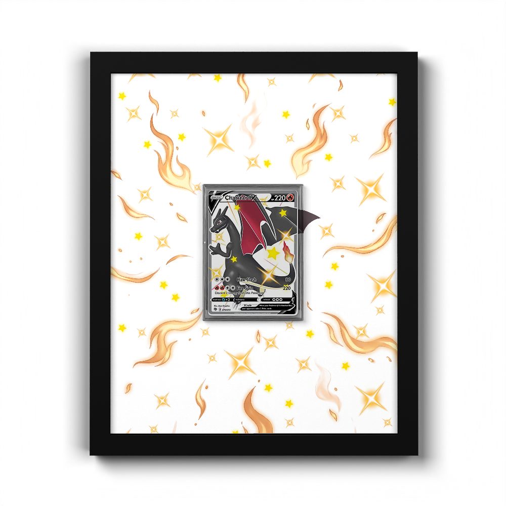 079/73 Charizard V - Extended Artwork Pokemon Card Frame