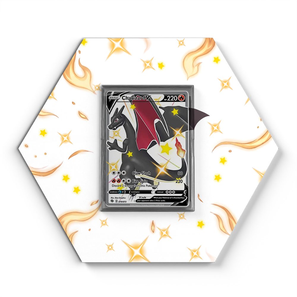 079/73 Charizard V - Extended Artwork Pokemon Card Display