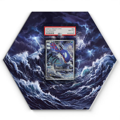 080/076 Kyogre - Extended Artwork Pokemon Card Display