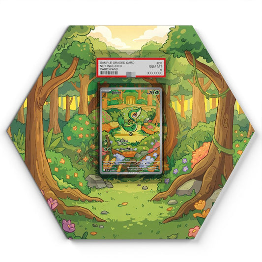 087/086 Snivy - Extended Artwork Pokemon Card Display