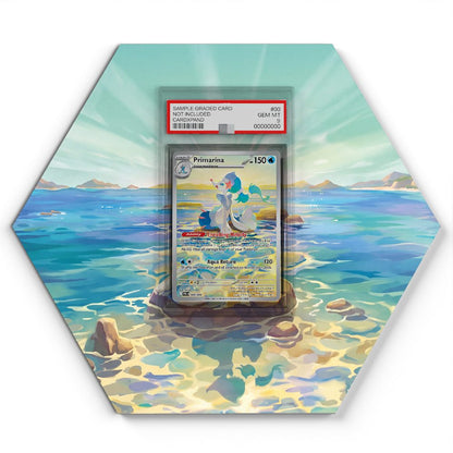 088/084 Primarina - Extended Artwork Pokemon Card Display