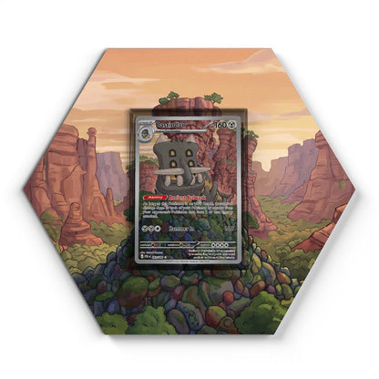 093/084 Bastiodon - Extended Artwork Pokemon Card Display