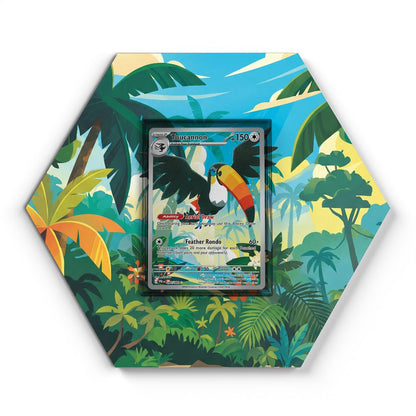094/084 Toucannon - Extended Artwork Pokemon Card Display