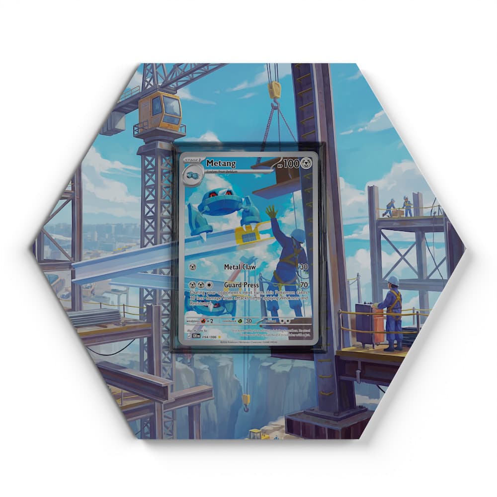 164/131 Gromago EX - Extended Artwork Pokemon Card Display