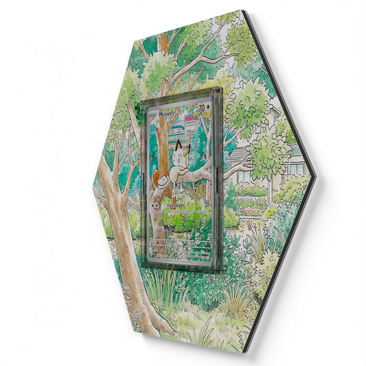 106/094 Meowth - Extended Artwork Pokemon Card Display
