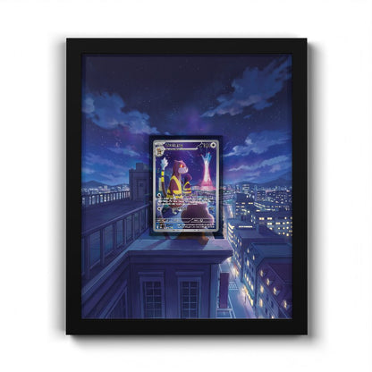 097/086 Watchog - Extended Artwork Pokemon Card Frame