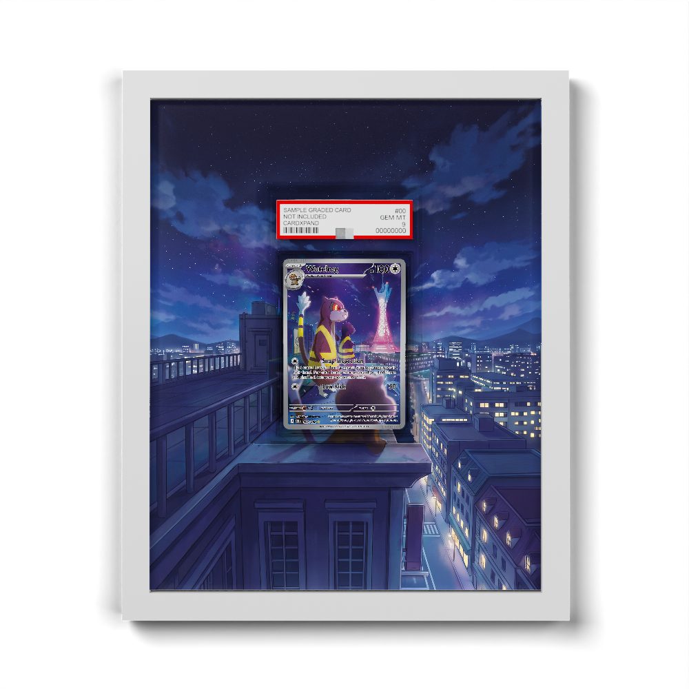 097/086 Watchog - Extended Artwork Pokemon Card Frame