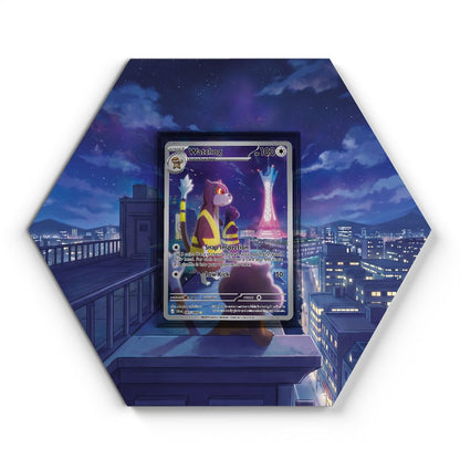 097/086 Watchog - Extended Artwork Pokemon Card Display