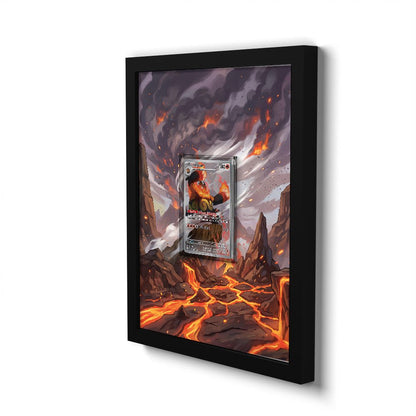 098/086 Emboar - Extended Artwork Pokemon Card Frame