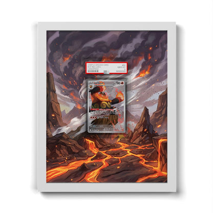 098/086 Emboar - Extended Artwork Pokemon Card Frame