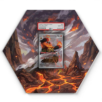 098/086 Emboar - Extended Artwork Pokemon Card Display