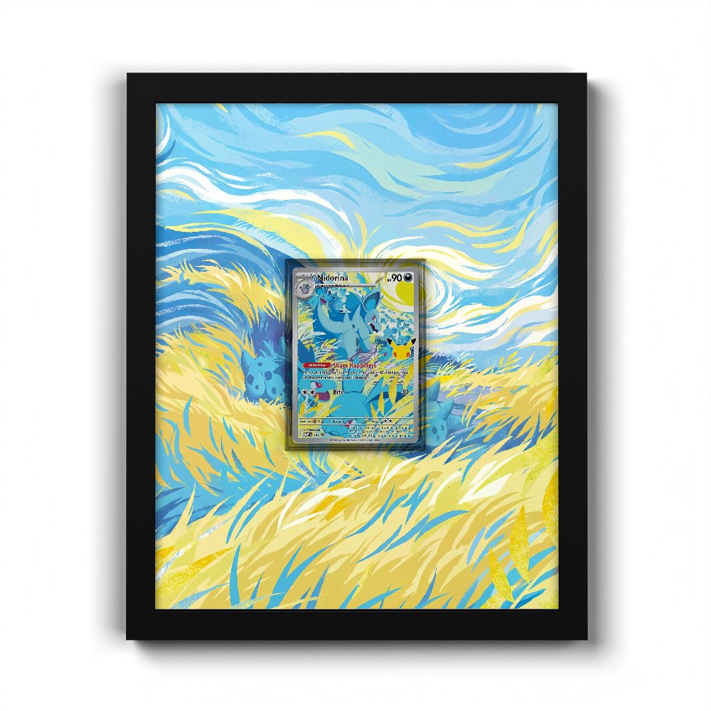 101 Nidorina - Extended Artwork Pokemon Card Frame