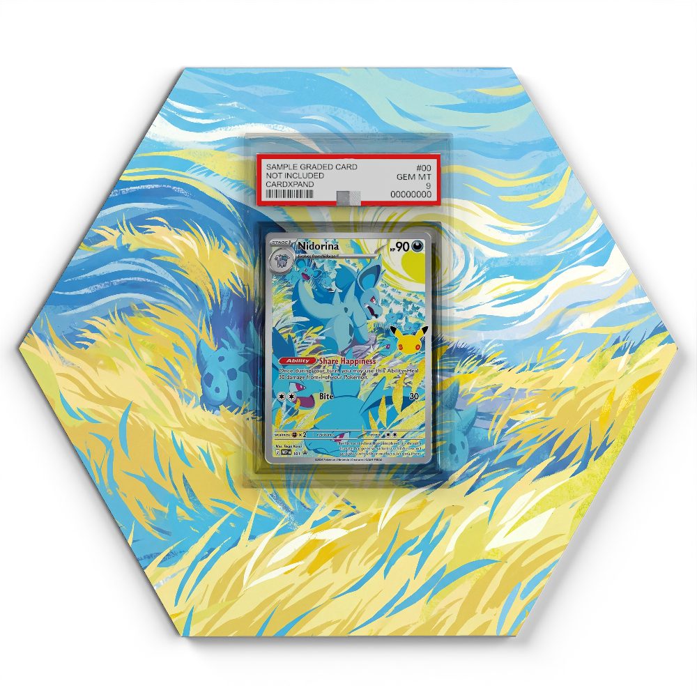 101 Nidorina - Extended Artwork Pokemon Card Display