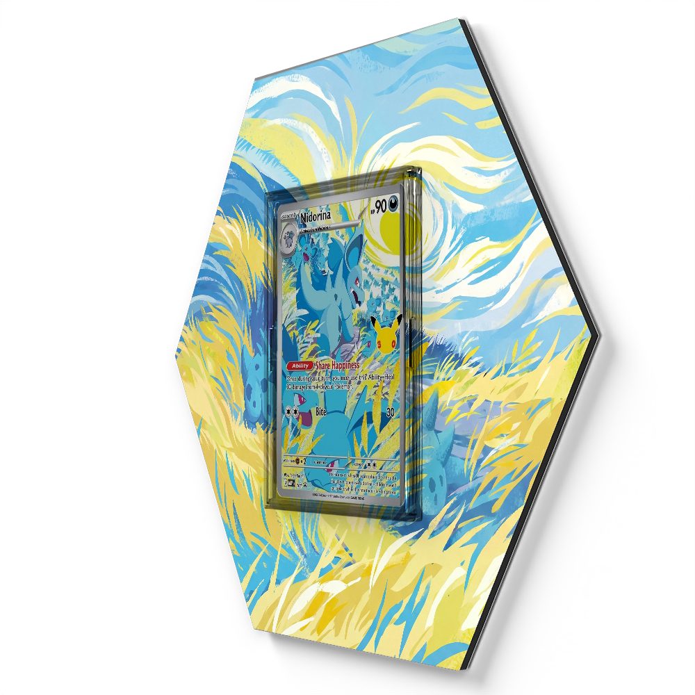 101 Nidorina - Extended Artwork Pokemon Card Display