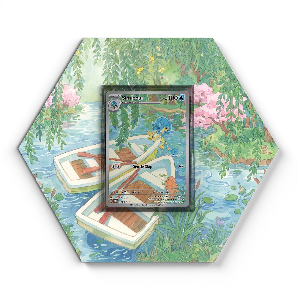 105 Branawarz - Extended Artwork Pokemon Card Display