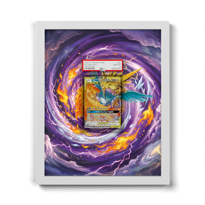 102/173 Moltres, Zapdos & Articuno GX - Extended Artwork Pokemon Card Frame