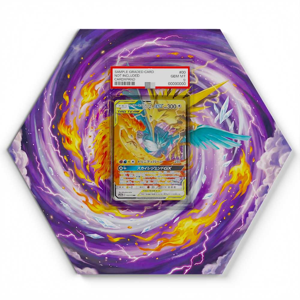 105 Crapustule - Extended Artwork Pokemon Card Display