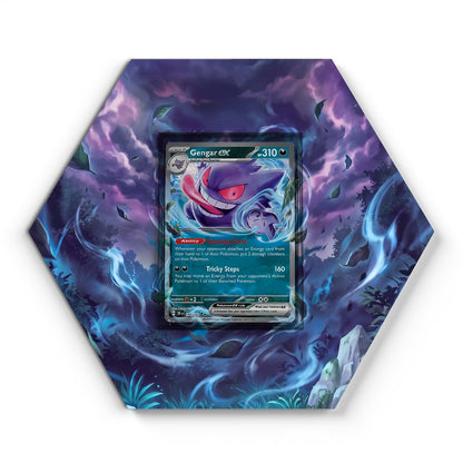 104/162 Gengar ex - Extended Artwork Pokemon Card Display