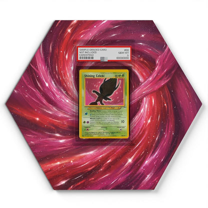 106/105 Shining Celebi - Extended Artwork Pokemon Card Display