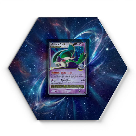 106/111 Gallade E4 Lv. X - Extended Artwork Pokemon Card Display