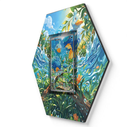 109/086 Ducklett - Extended Artwork Pokemon Card Display