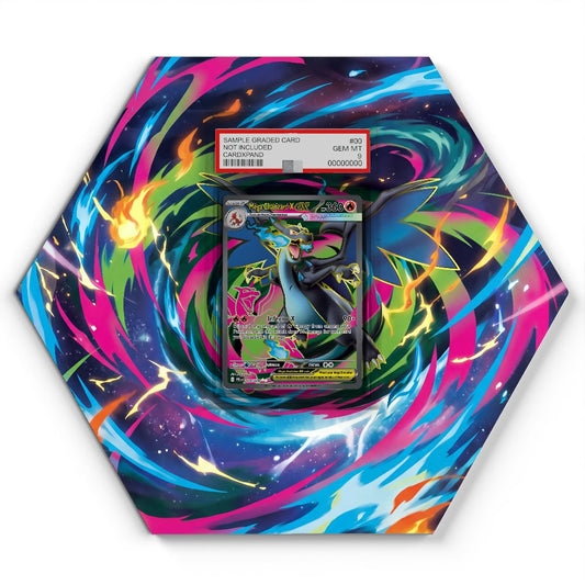 109/094 Mega Charizard X ex - Extended Artwork Pokemon Card Display