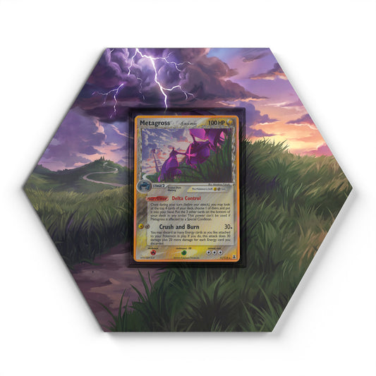 11/113 Metagross - Extended Artwork Pokemon Card Display