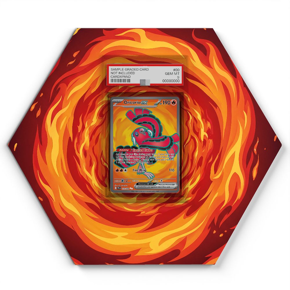 110/094 Oricorio ex - Extended Artwork Pokemon Card Display