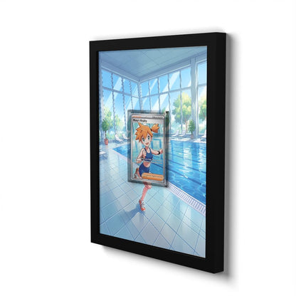 111/084 Misty’s Vitality - Extended Artwork Pokemon Card Frame
