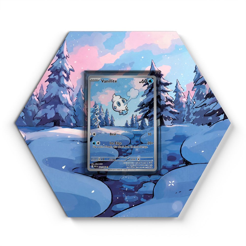 111/086 Vanillite - Extended Artwork Pokemon Card Display
