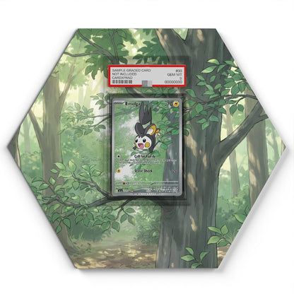 112/086 Emolga - Extended Artwork Pokemon Card Display