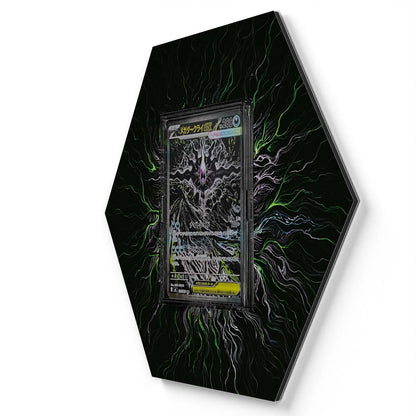 114/081 Mega Darkrai ex - Extended Artwork Pokemon Card Display