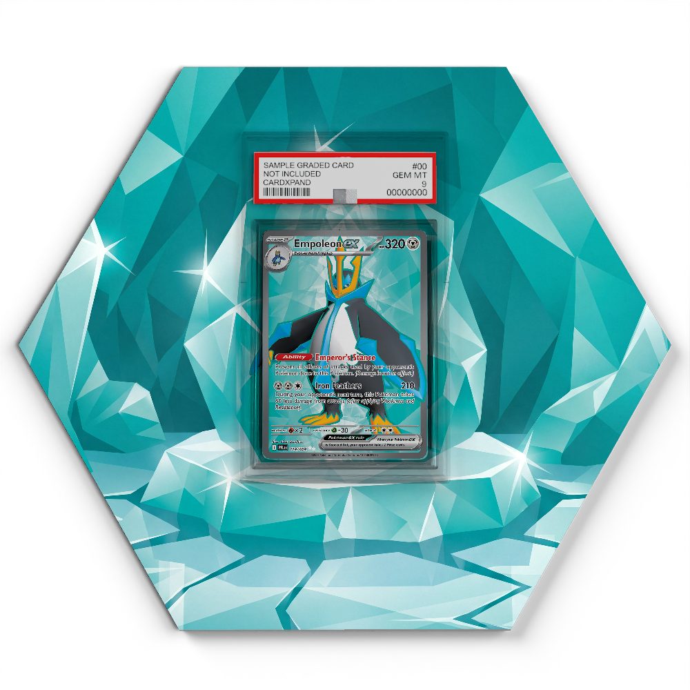 114/094 Empoleon EX - Extended Artwork Pokemon Card Display