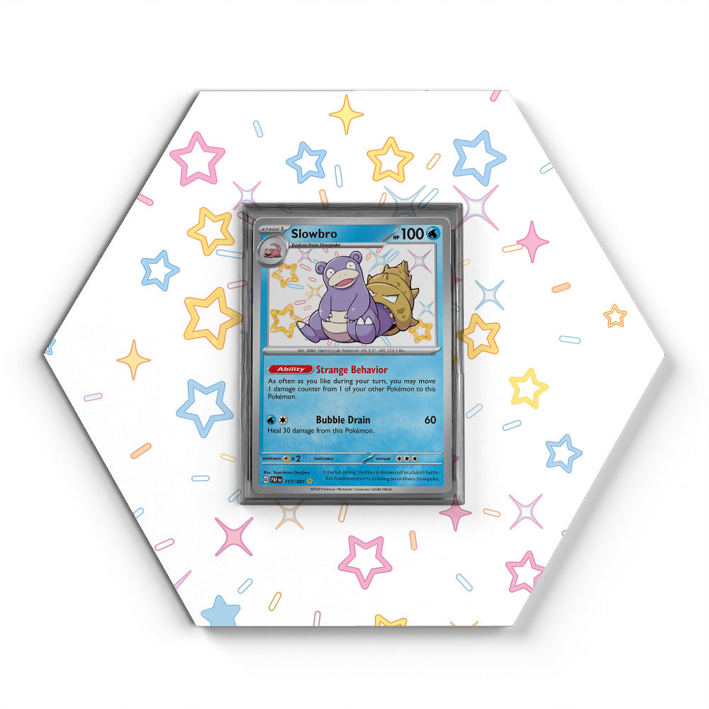 117/091 Slowbro - Extended Artwork Pokemon Card Display