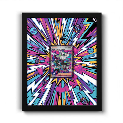 121/086 Roxie's Performance - Extended Artwork Pokemon Card Frame