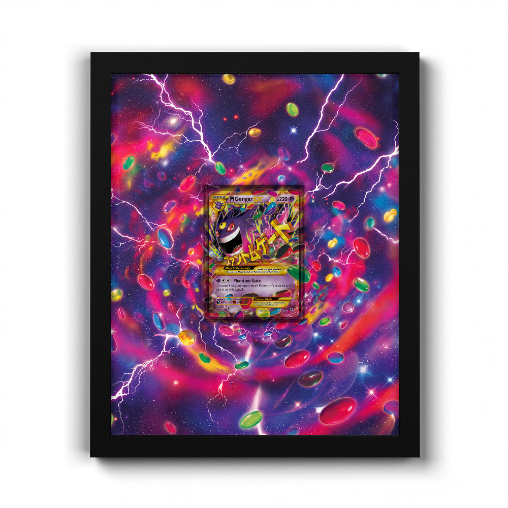 121/119 M Gengar EX - Extended Artwork Pokemon Card Frame
