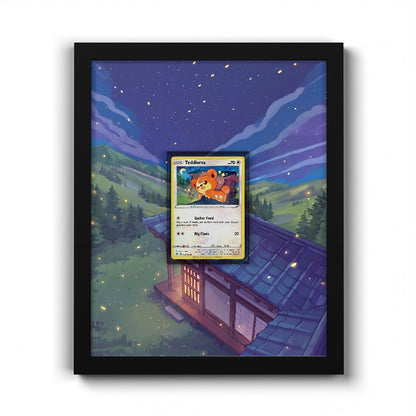 122/189 Teddiursa - Extended Artwork Pokemon Card Frame