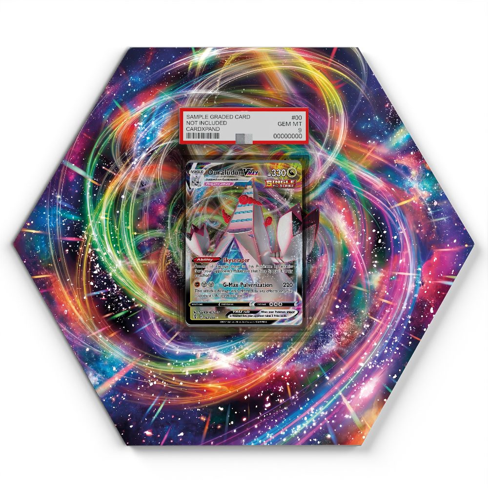 123/203 Duraludon - Extended Artwork Pokemon Card Display