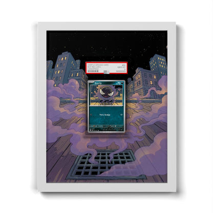 123/217 Gastly - Extended Artwork Pokemon Card Frame