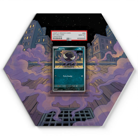 123/217 Gastly - Extended Artwork Pokemon Card Display