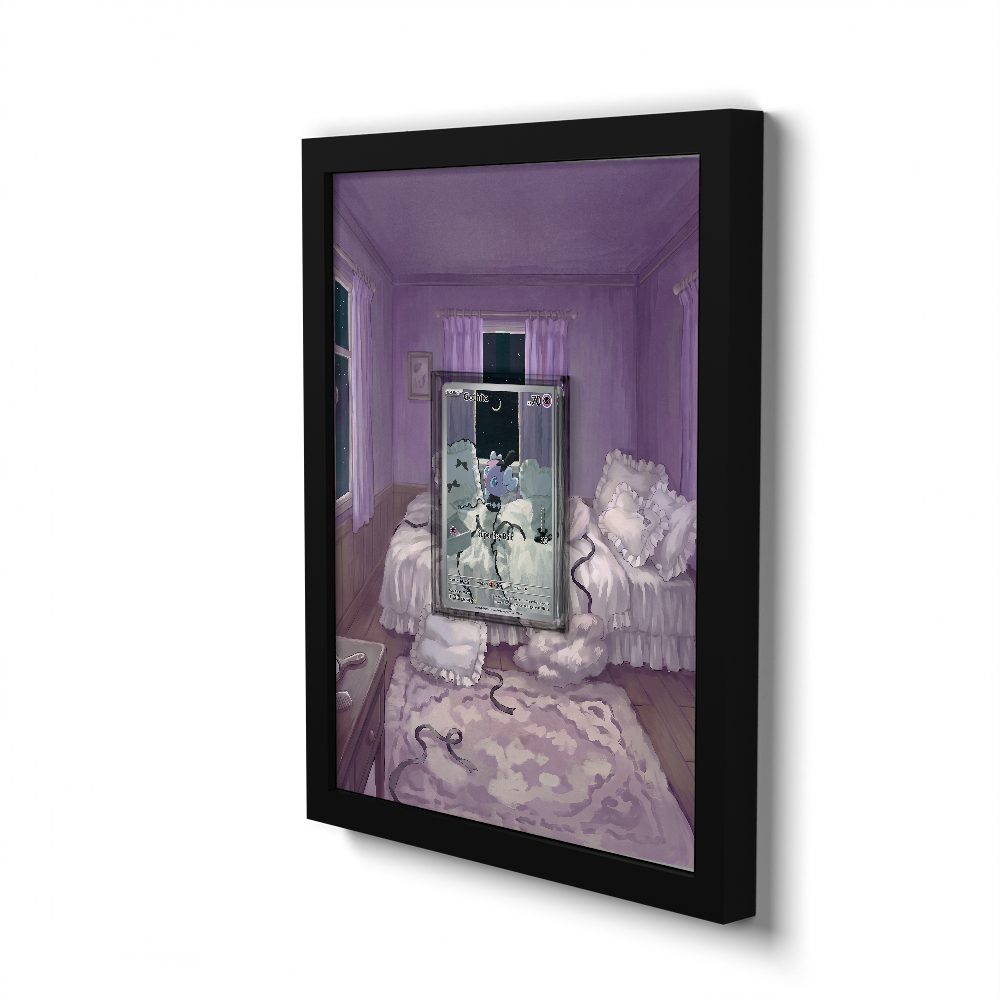 124/086 Gothita - Extended Artwork Pokemon Card Frame