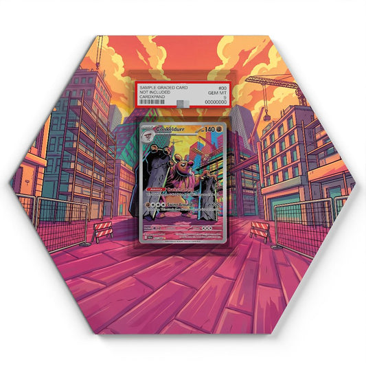 127/086 Conceldurr - Extended Artwork Pokemon Card Display