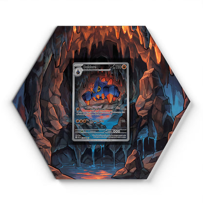 128/086 Boldore - Extended Artwork Pokemon Card Display